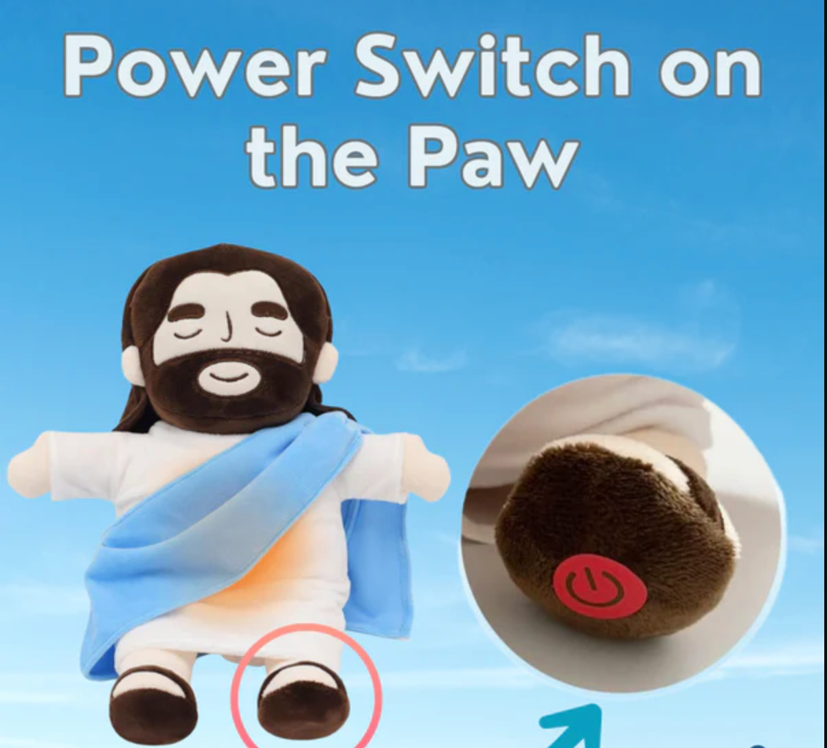 Gentle Jesus™ Breathing Plush – Calm Anxiety & Sleep Better